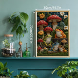 Fabric Frogs Jigsaw Puzzles 1000 Pieces