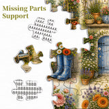Sunlit Garden Montage Jigsaw Puzzle 1000 Pieces