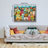 Colorful Town Jigsaw Puzzle 1000 Pieces