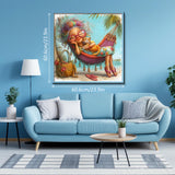 Grandma's Beach Nap Jigsaw Puzzle 1000 Pieces