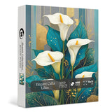 Elegant Calla Lilies Jigsaw Puzzle 1000 Pieces