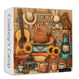 Cowboy's Camp Jigsaw Puzzle 1000 Pieces