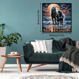 Moonlit Steeds Jigsaw Puzzle 1000 Pieces