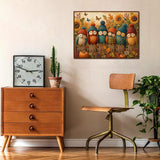 Cozy Autumn Birds Jigsaw Puzzle 1000 Pieces