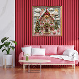 Candy Gingerbread House Jigsaw Puzzle 1000 Pieces