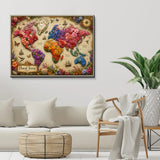 Floral Terra Jigsaw Puzzle 1000 Pieces