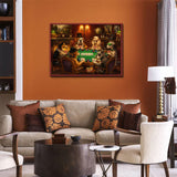 Gentlemen’s Poker Jigsaw Puzzle 1000 Pieces