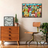 Colorful Town Jigsaw Puzzle 1000 Pieces
