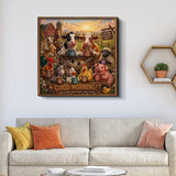 Barnyard Morn Jigsaw Puzzle 1000 Pieces
