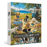 Seaside Paws Picnic Jigsaw Puzzle 1000 Pieces