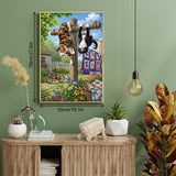 Yard Cat Capers Jigsaw Puzzle 1000 Pieces