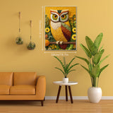 Grain Owl Jigsaw Puzzle 1000 Pieces