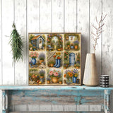 Sunlit Garden Montage Jigsaw Puzzle 1000 Pieces