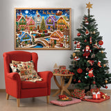 Gingerbread Town Jigsaw Puzzle 1000 Pieces