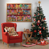 Fairy Bookshelf Jigsaw Puzzle 1000 Pieces