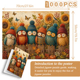 Cozy Autumn Birds Jigsaw Puzzle 1000 Pieces