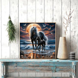 Moonlit Steeds Jigsaw Puzzle 1000 Pieces