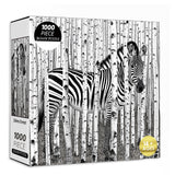 Zebra Forest Jigsaw Puzzles 1000 Pieces