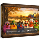 Farmyard Friends Jigsaw Puzzle 1000 Pieces