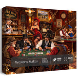 Western Stakes Jigsaw Puzzle 1000 Pieces
