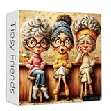 Tipsy Friends Jigsaw Puzzle 1000 Pieces
