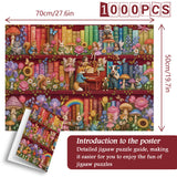 Fairy Bookshelf Jigsaw Puzzle 1000 Pieces