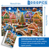 Gingerbread Town Jigsaw Puzzle 1000 Pieces