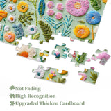 Floral Stitches Jigsaw Puzzle 1000 Pieces