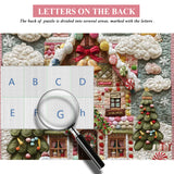 Candy Gingerbread House Jigsaw Puzzle 1000 Pieces