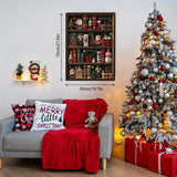 Christmas Bookshelf Jigsaw Puzzle 1000 Pieces