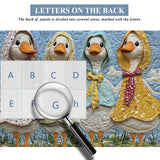 Patchwork Ducks Jigsaw Puzzle 1000 Pieces