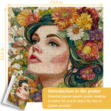 Mosaic Nymph Jigsaw Puzzle 1000 Pieces