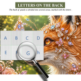 Diamond Fox Kiss Jigsaw Puzzle 1000 Pieces