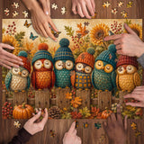 Cozy Autumn Birds Jigsaw Puzzle 1000 Pieces