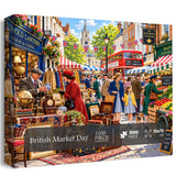 British Market Day Jigsaw Puzzle 1000 Pieces