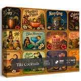 Tiki Cocktails Jigsaw Puzzle 1000 Pieces