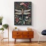 Retro Dragonfly Jigsaw Puzzle 1000 Pieces