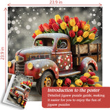 Tulip Truck Jigsaw Puzzle 1000 Pieces
