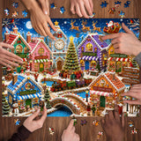 Gingerbread Town Jigsaw Puzzle 1000 Pieces
