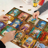 Colorful World Doors Jigsaw Puzzle 1000 Pieces