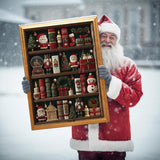 Christmas Bookshelf Jigsaw Puzzle 1000 Pieces