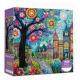 Blossom Town Jigsaw Puzzle 1000 Pieces