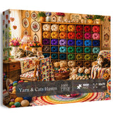 Yarn & Cats Haven Jigsaw Puzzle 1000 Pieces
