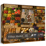 Village Market Jigsaw Puzzle 1000 Pieces
