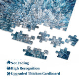 Burst of Blue Jigsaw Puzzle 1000 Pieces