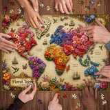 Floral Terra Jigsaw Puzzle 1000 Pieces