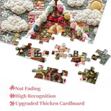 Candy Gingerbread House Jigsaw Puzzle 1000 Pieces