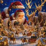 Mini Xmas Jigsaw Puzzle 1000 Pieces