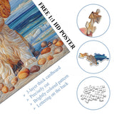 Fabric Puppy Jigsaw Puzzle 1000 Pieces
