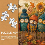 Cozy Autumn Birds Jigsaw Puzzle 1000 Pieces